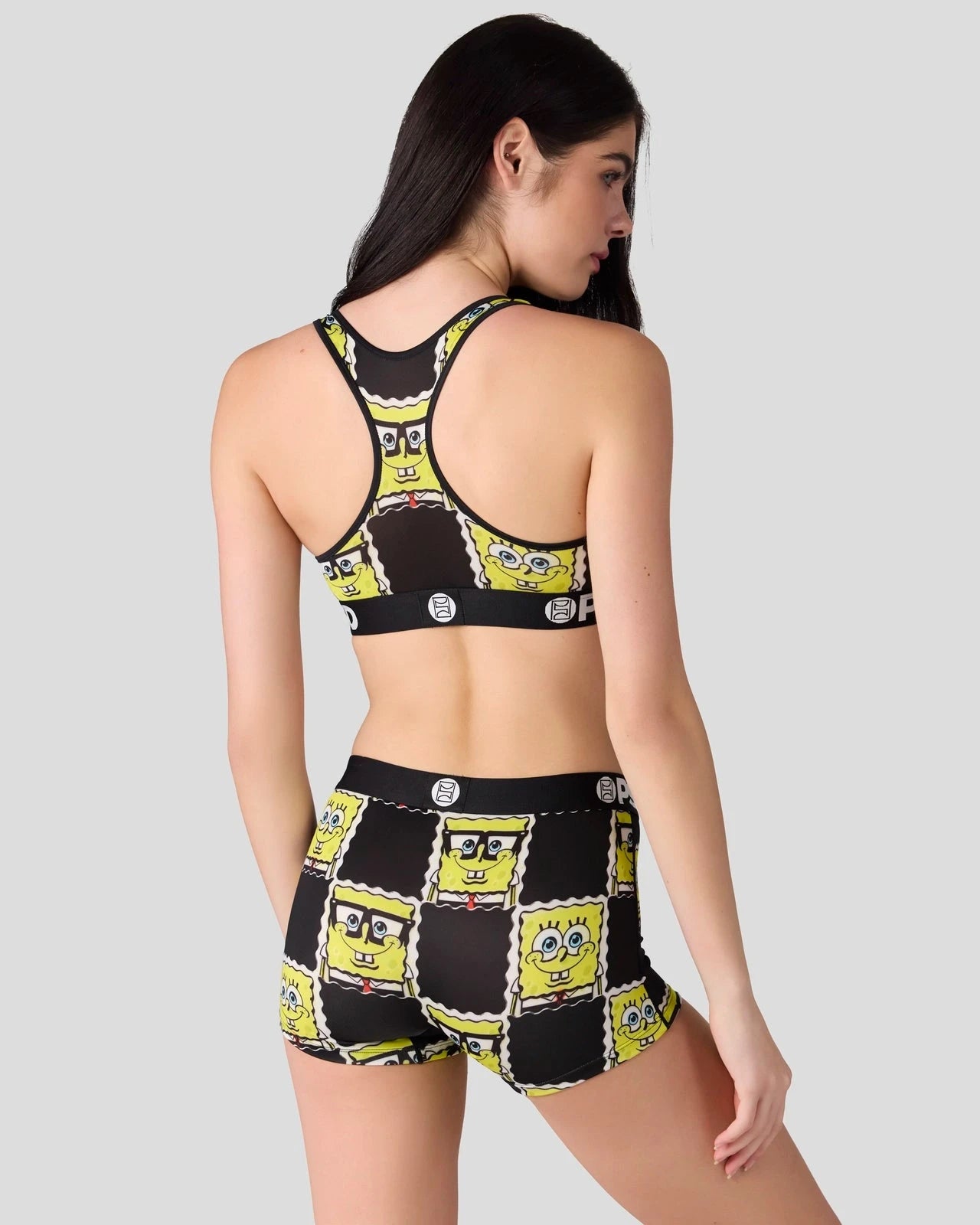 PSD SpongeBob SquarePants - Check - Sports Bra
