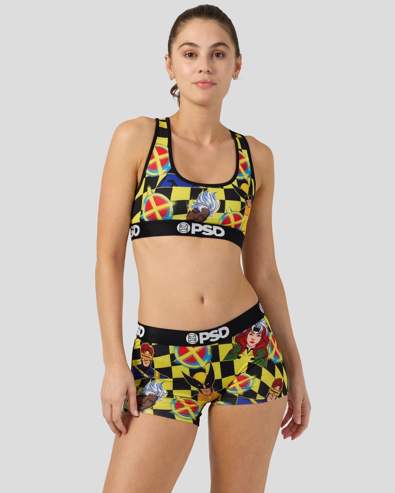 PSD Xmen Checkers Sb Multi - Sports Bra