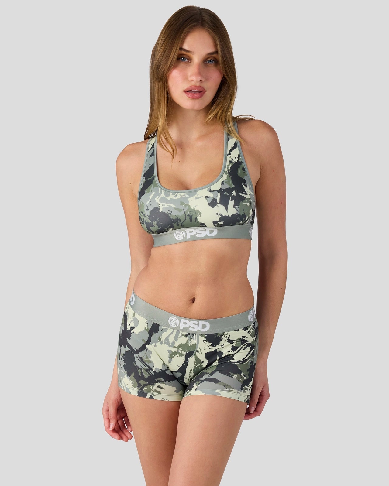 PSD Sage Camo - Sports Bra