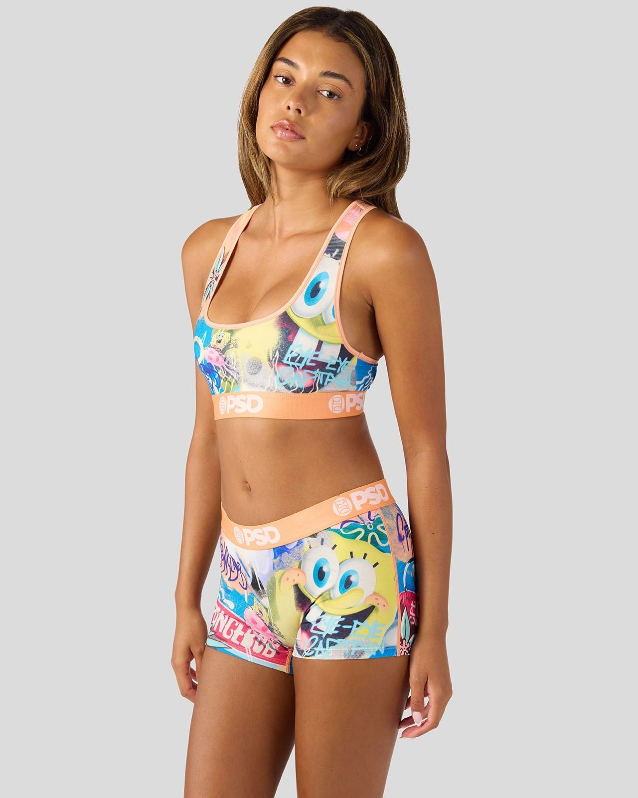 PSD SpongeBob SquarePants - Eye Eye Captain - Sports Bra