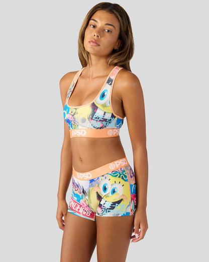 PSD SpongeBob SquarePants - Eye Eye Captain - Sports Bra