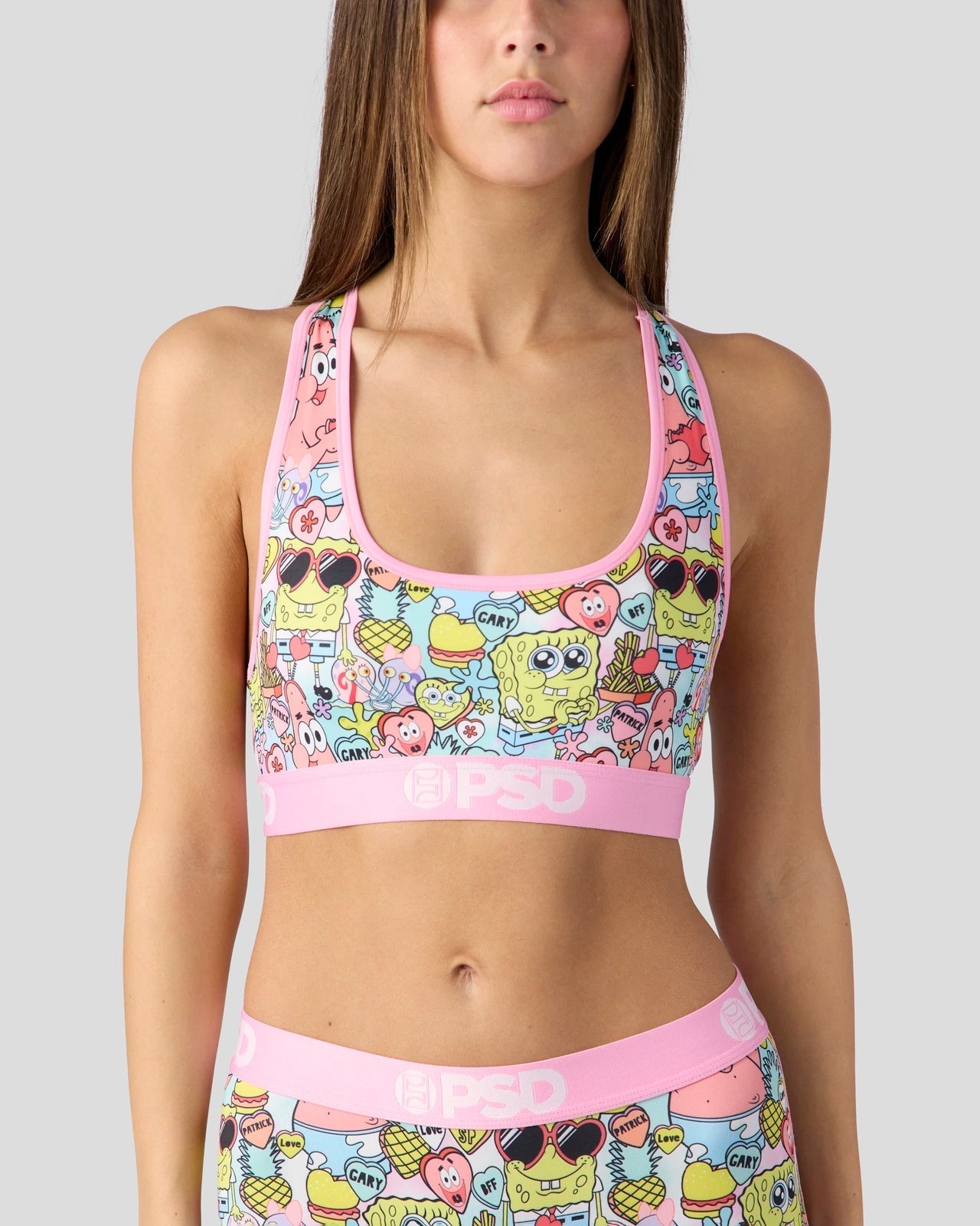 PSD SpongeBob SquarePants - XOXO, SpongeBob - Sports Bra