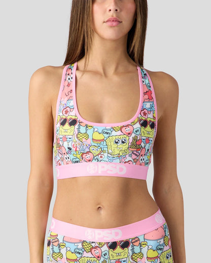 PSD SpongeBob SquarePants - XOXO, SpongeBob - Sports Bra
