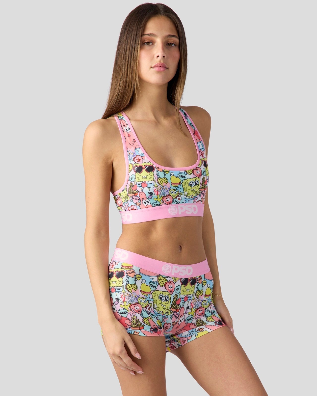PSD SpongeBob SquarePants - XOXO, SpongeBob - Sports Bra