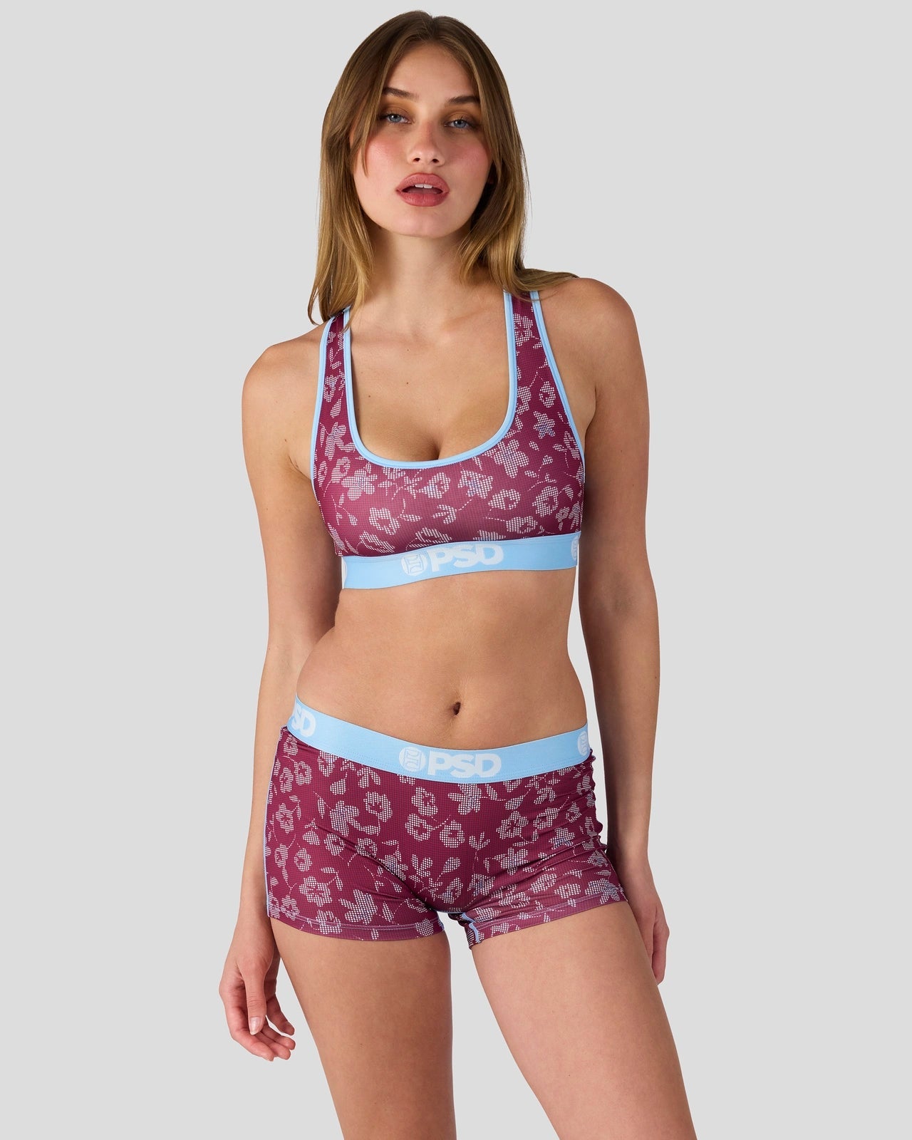PSD Halftone Bloom - Boy Short