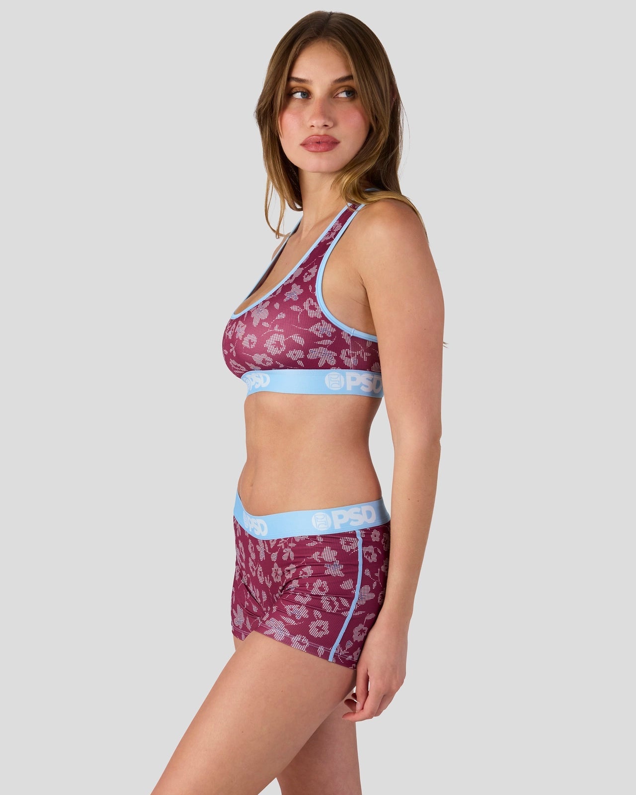 PSD Halftone Bloom - Boy Short