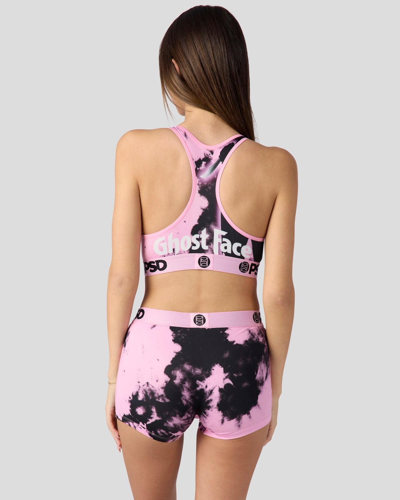 PSD Ghost Face - Pink - Sports Bra