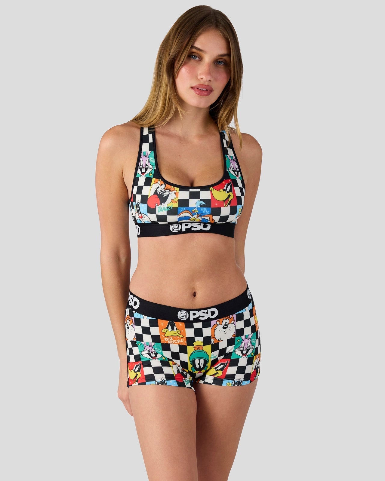 PSD Looney Tunes - Check - Sports Bra