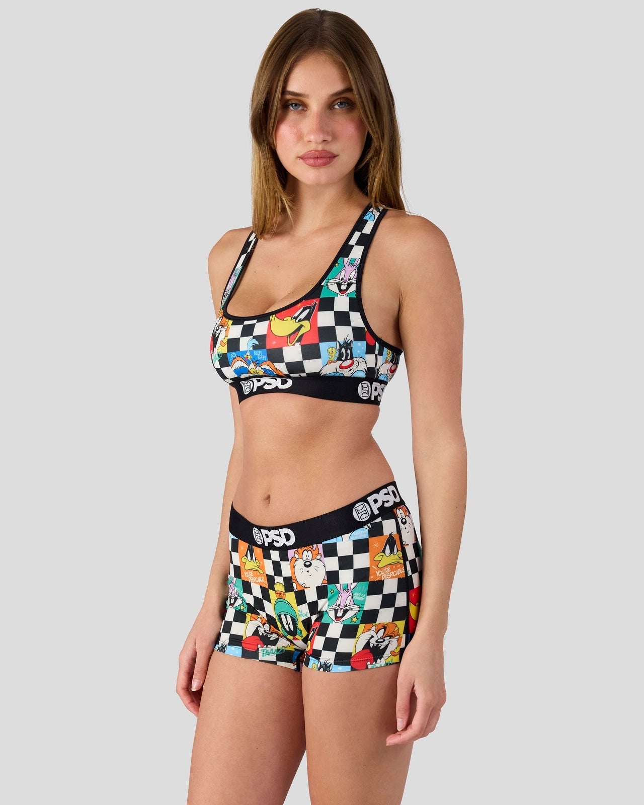 PSD Looney Tunes - Check - Sports Bra