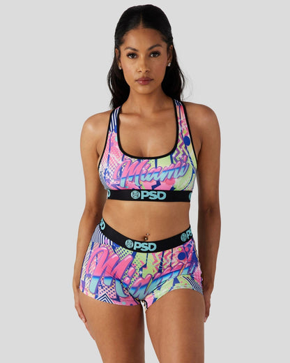PSD 90's Miami - Sports Bra