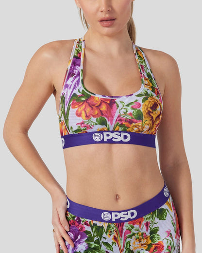 PSD Izabela Guedes - Tapestry Meltdown - Sports Bra