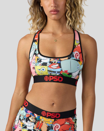 PSD SpongeBob SquarePants - Squad - Sports Bra