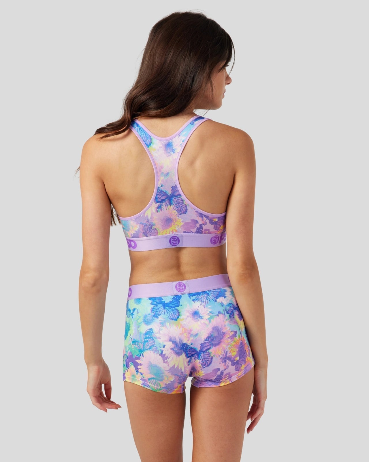 PSD Garden Glitch - Sports Bra