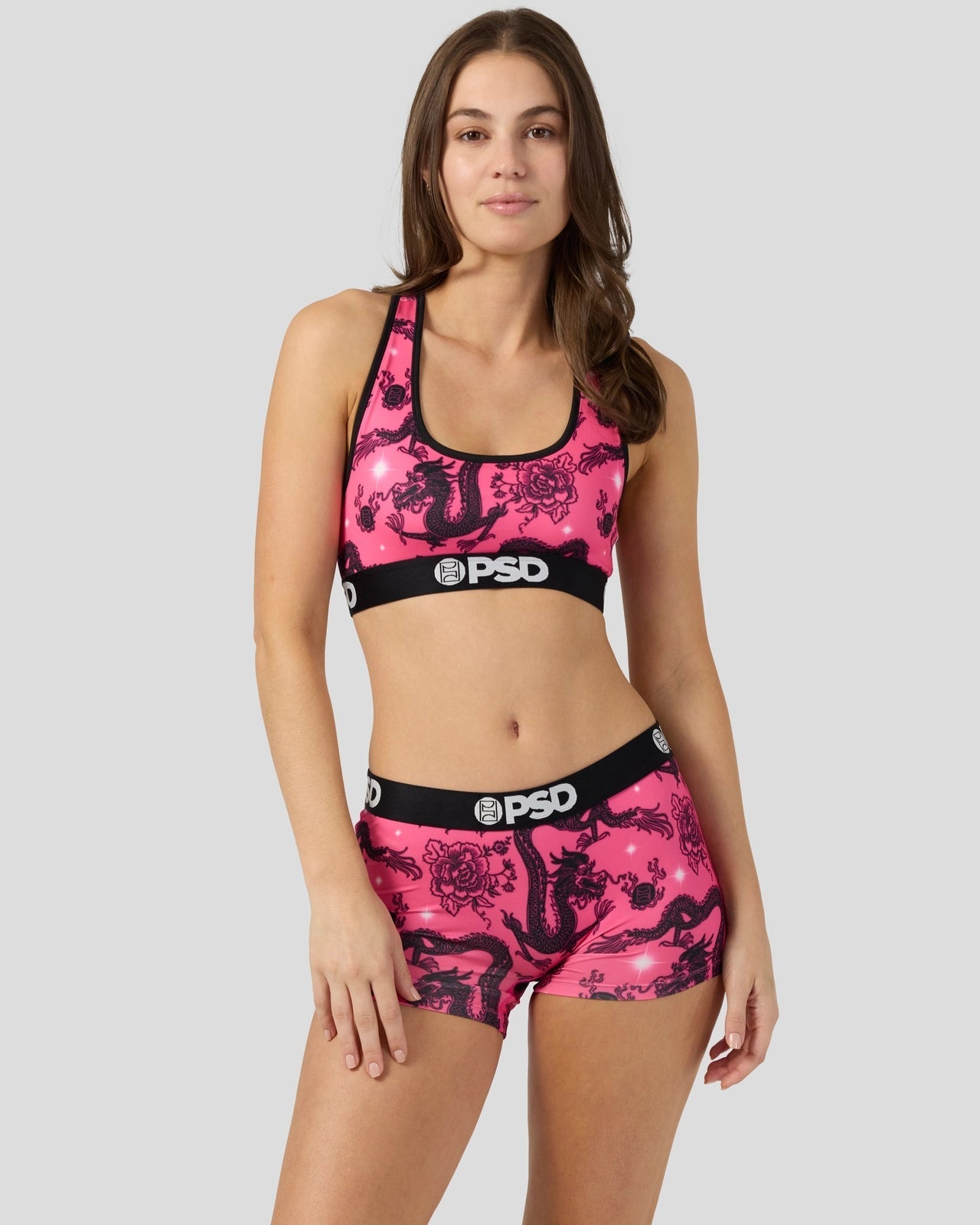 PSD Airbrushed Dragon - Sports Bra