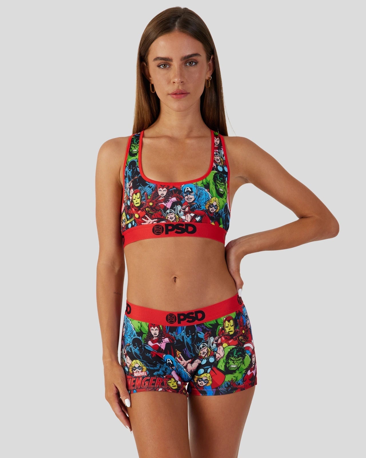 PSD Avengers Sports Bra