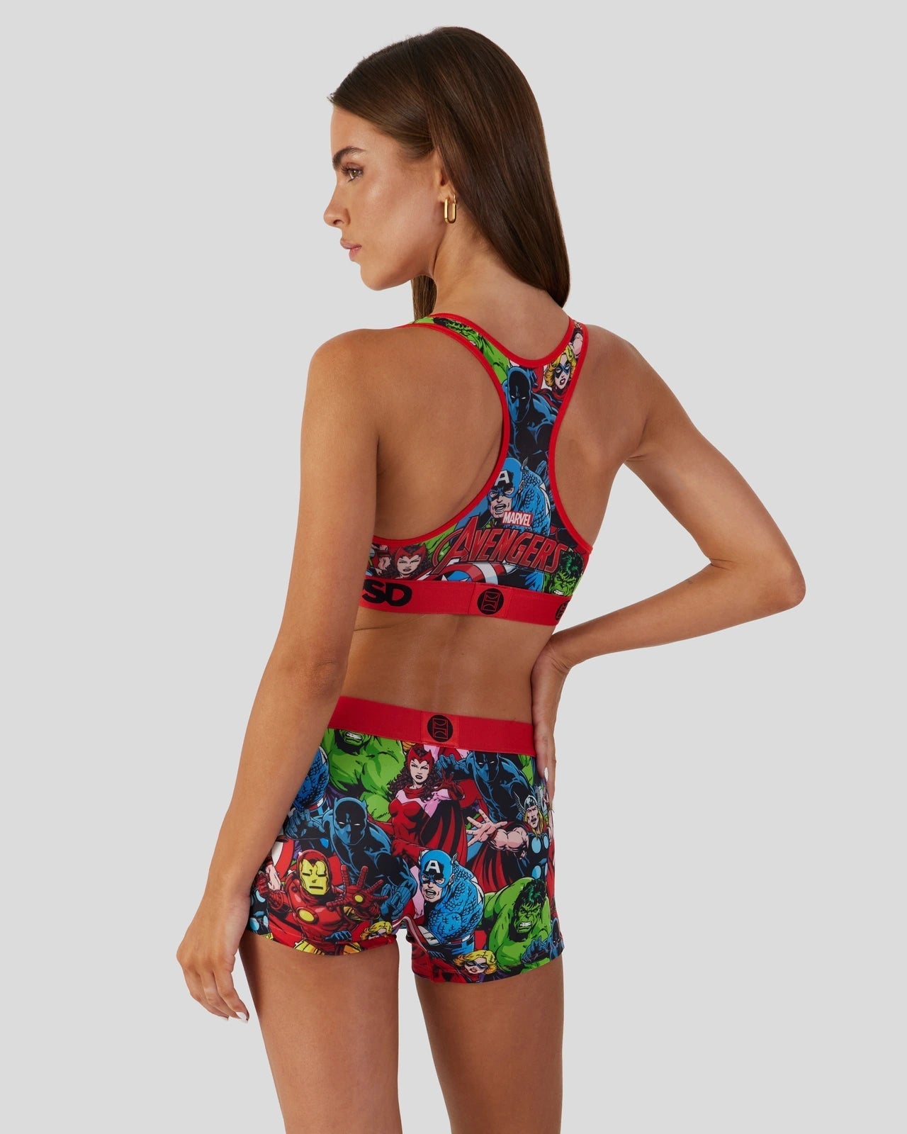 PSD Avengers Sports Bra