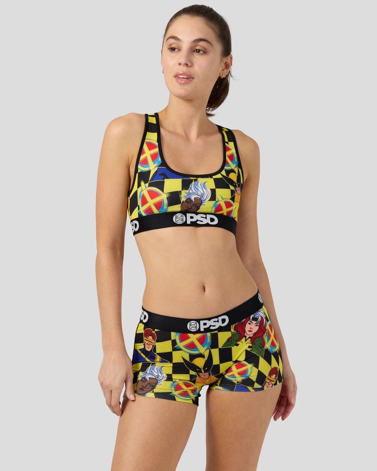 PSD Xmen Checkers Bs Multi - Boy Short