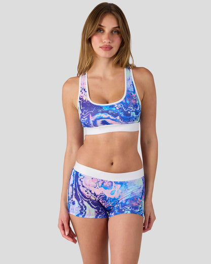 PSD Iridescent Spill - Sports Bra