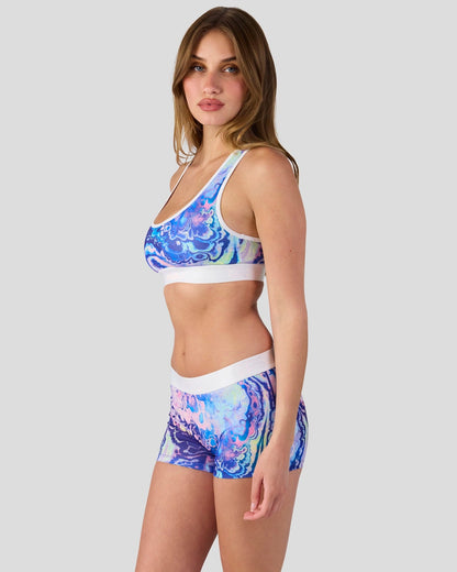 PSD Iridescent Spill - Sports Bra