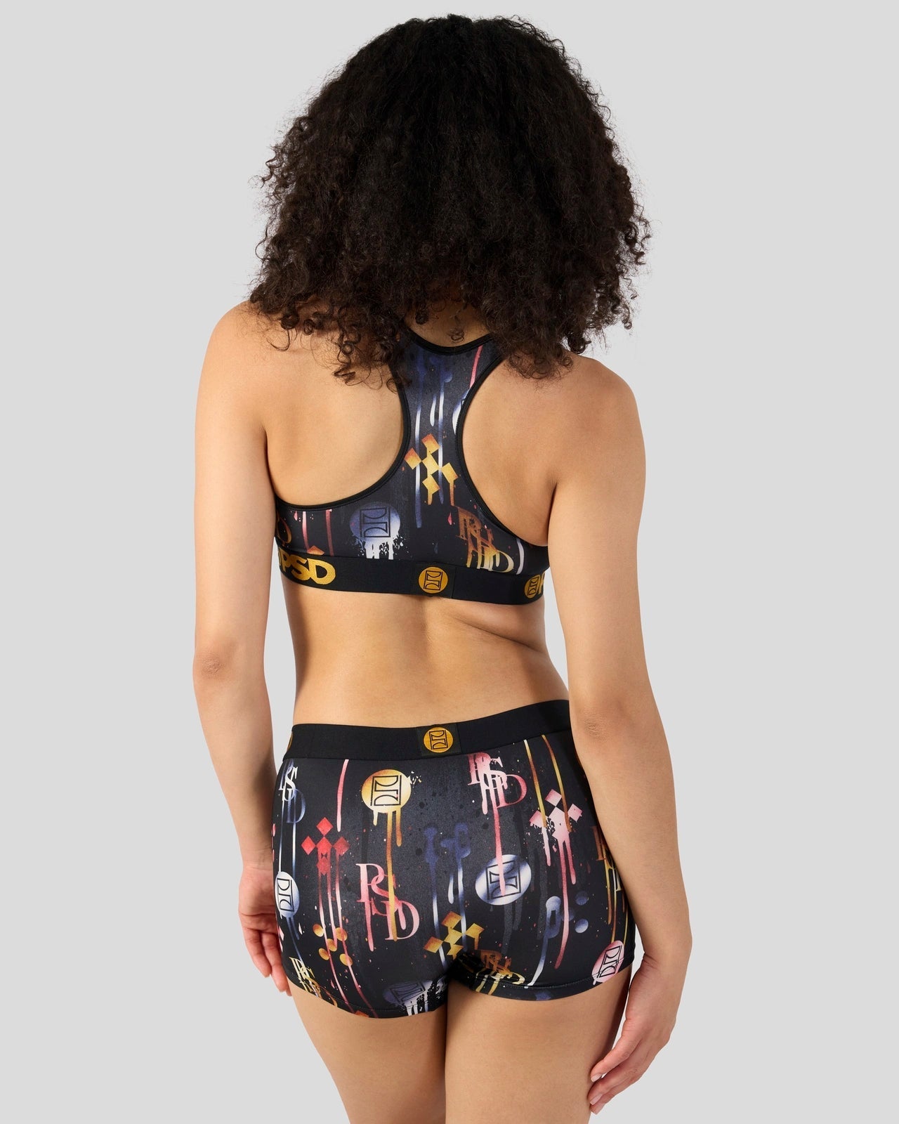 PSD Dark Metal Lux - Sports Bra
